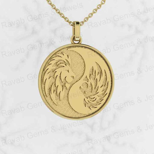 Top Quality Solid 925 Sterling Silver Engraved Lion Head Pendant for Men's Fine Handmade 18 Inch Necklace Christmas Fine Gift