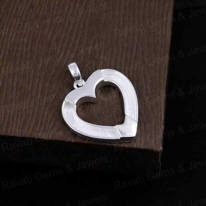 Top Quality 925 Silver 20mm Heart Blank Bezel Horse Hair Pendant Empty Setting Resin Ashes Keepsake Memorial Jewelry Components