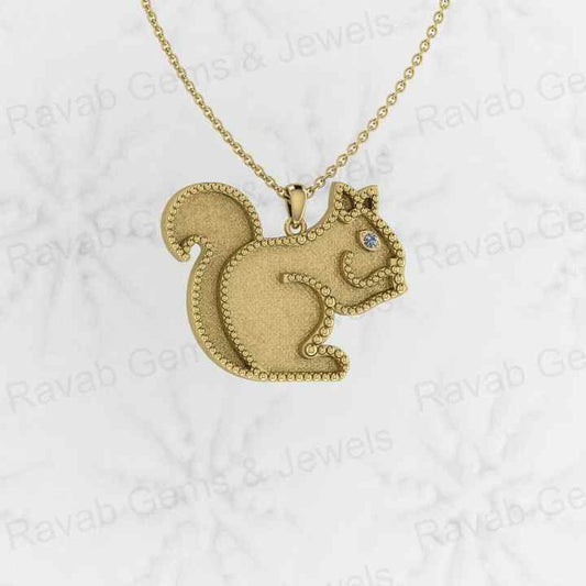 Best Selling 925 Sterling Silver 32x25mm Vintage Squirrel Semi Mounting Setting Charm Pendant for Resin Ashes Keepsake Jewelry