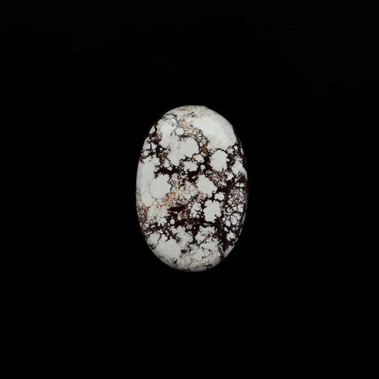 High Quality 20x30mm large Oval Mohave Wild Horse Jasper Cabochon 18K Silver Smooth Flat Back Calibrated for Jewelry Making
