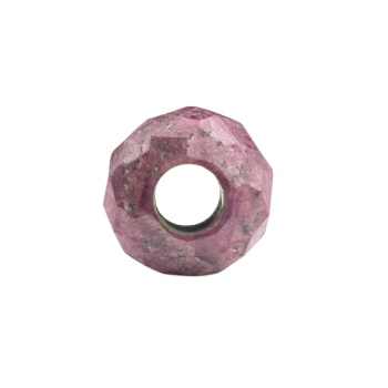 Christmas Sale 14x8mm Natural Indian Pink Ruby Rondelle Shape Gemstone Beads Polished Loose Gemstones for Jewelry Making