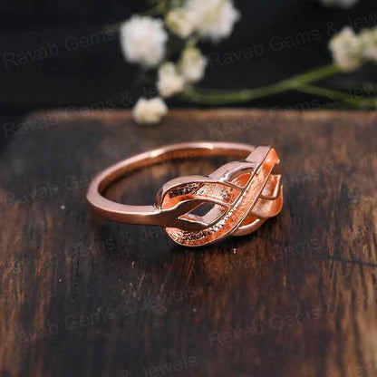 High Quality Handmade 925 Sterling Silver Infinity Rose Gold Plated Ring With Blank Bezel Breastmilk DIY Ashes & Resin Jewelry