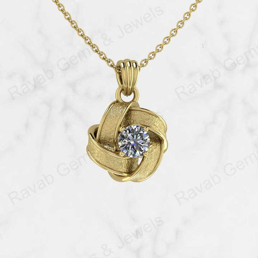 Best Selling Top Quality 925 Sterling Silver 6mm Celtic Knot CZ Gold Plated Zircon Keepsake Fine Jewelry Pendants & Charms