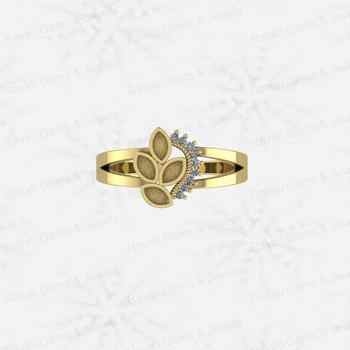 Genuine 925 Silver Marquise Semi Mount Blank Setting Ring 1.20mm CZ Superb Quality Breastmilk Keepsake Jewelry