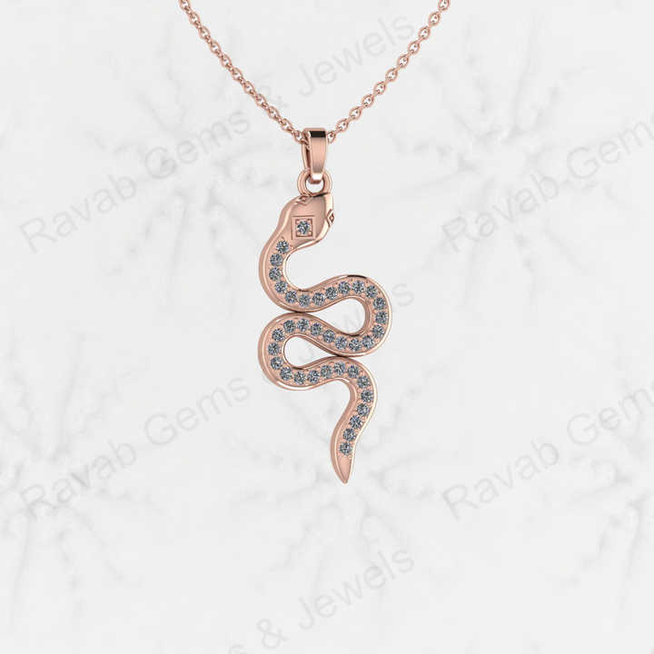 Best Selling 925 Sterling Silver Snake Animal Lover CZ 15x32mm Zircon Keepsake Fine Fashion Jewelry Pendants & Charms