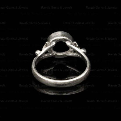 Top Selling 925 Sterling Silver Semi Mount Engagement Ring Blank Setting Base 8mm Round for Breastmilk & Keepsake DIY Jewelry