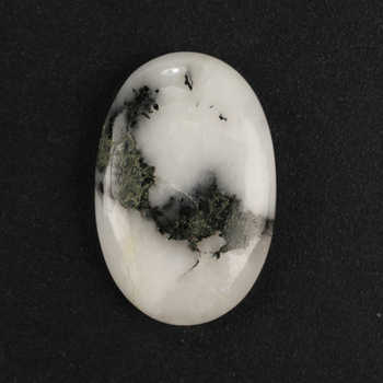 Top Selling 20x30mm Smooth Oval White Zebra Jasper Cabochons Natural Jewelry Making Loose Gemstones at Amazing Price