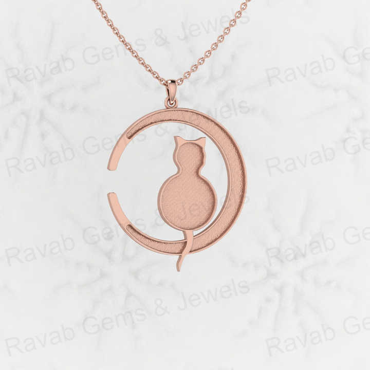 High Quality Solid 925 Silver 32mm Round With Cat Animal Blank Semi Mount Charm Pendant Setting Resin & Ashes Keepsake Jewelry