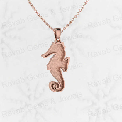 Best Quality 925 Sterling Silver 31mm Seahorse Semi Mounting Blank Charm Pendant Setting Resin Ashes Work DIY Jewelry Findings
