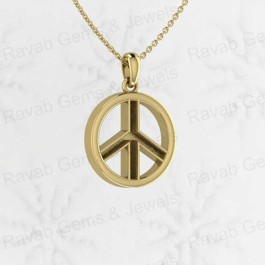 Top Quality 925 Sterling Silver 30mm Peace Sign Blank Bezel Semi Mount Charm Pendant for Resin & Ashes Work Jewelry Findings