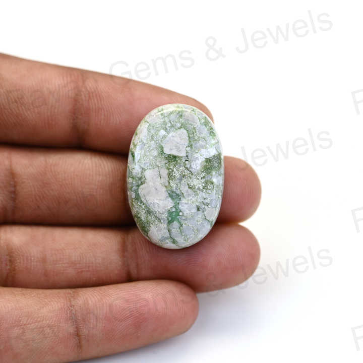Excellent Quality 20x30mm Variscite Turquoise Cabochons High-Polished Fine Gemstone Smooth Oval Shape Jewelry Fine Making