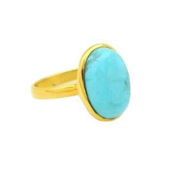 Top Selling 12mm Natural Black Onyx Gemstone Baho Ring Handmade 18K Gold Plated Solid 925 Fine Women's Trendy Unisex Parties (Copy)
