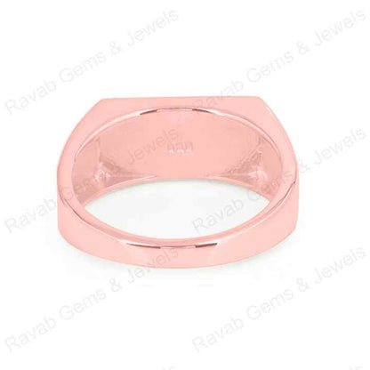 Best Quality Natural Pyrite Turquoise Gemstone Solid 925 Sterling Silver 18k Rose Gold Plated Ring For Women Party Fine Jewelry