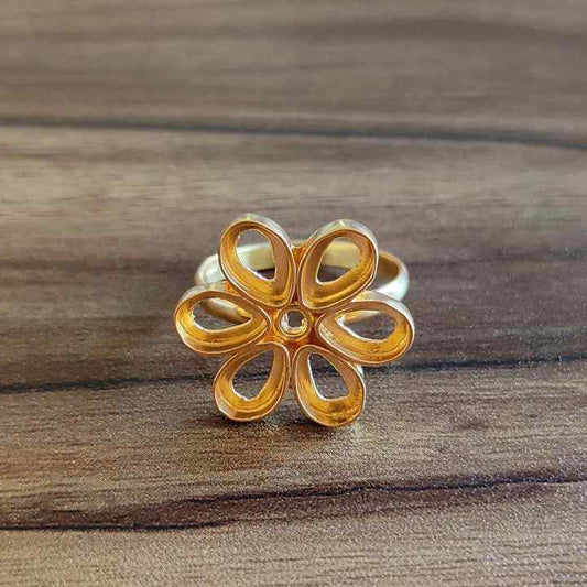 Top Quality Genuine 925 Silver Pear Cup 6x4mm Flower Semi Mount Blank Bezel Setting Ring DIY Jewelry Making Findings Components