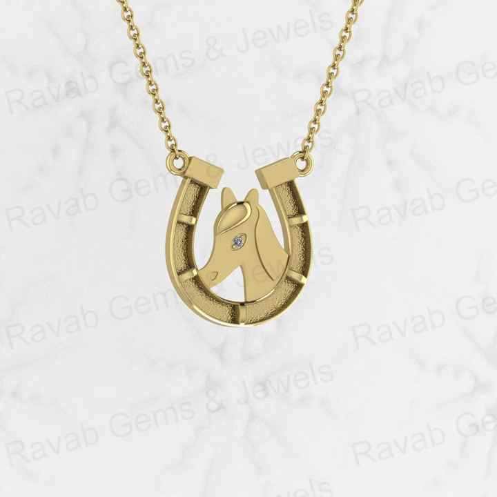 Solid 925 Sterling Silver 20mm Horse Face Horseshoe Semi Mounting Charm Pendant Blank Setting Resin Ashes Work Necklace Jewelry