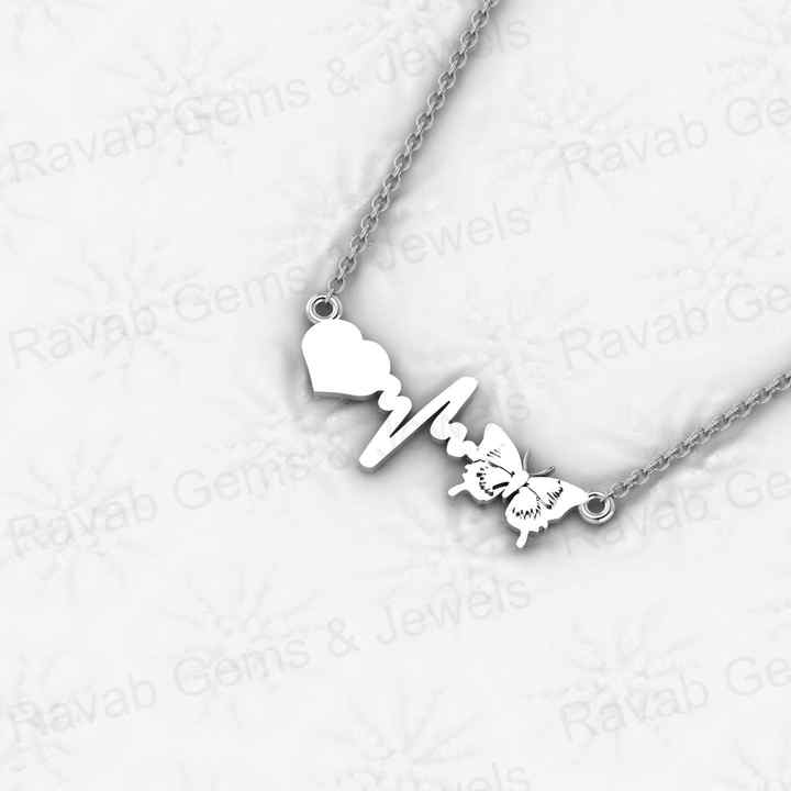 Best Quality Top Quality Solid 925 Sterling Silver 13x35mm Heart Music Butterfly Design Fine Jewelry Pendants & Charms