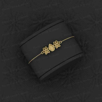 Best Quality 925 Genuine Sterling Silver Dog Paw Pear Blank Charm Bracelet Breast Milk DIY Ashes Resin Keepsake Jewelry Findings