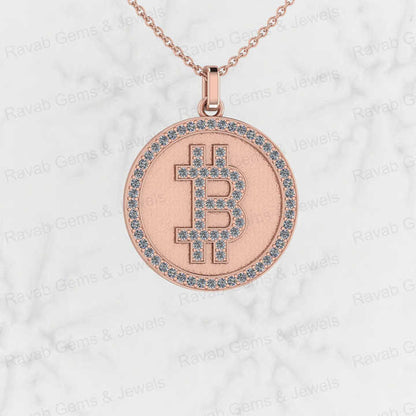 Best Selling 925 Sterling Silver 25mm Coin Initial B With CZ Custom Hip Hop Style Mens Pendant Elegant Personalized Fine Jewelry