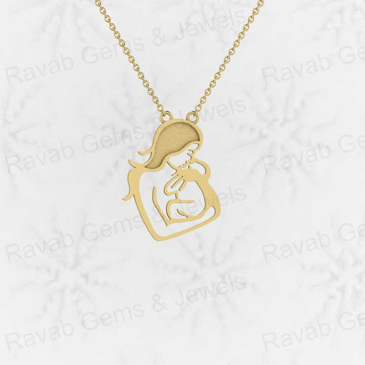 Solid 925 Sterling Silver 25mm Mom Born Child Love Memorial Blank Base Charm Pendant Setting for Keepsake & Breastmilk Jewelry