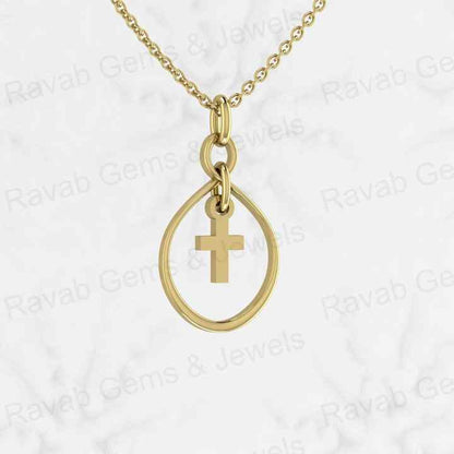 Top Quality Genuine Solid 925 Sterling Silver 13x25mm Chris Cross Pendant Charm Necklace Valentine Gift Engagement Fine Jewelry