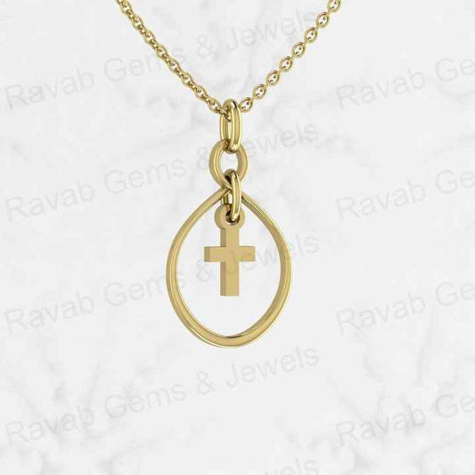 Top Quality Genuine Solid 925 Sterling Silver 13x25mm Chris Cross Pendant Charm Necklace Valentine Gift Engagement Fine Jewelry
