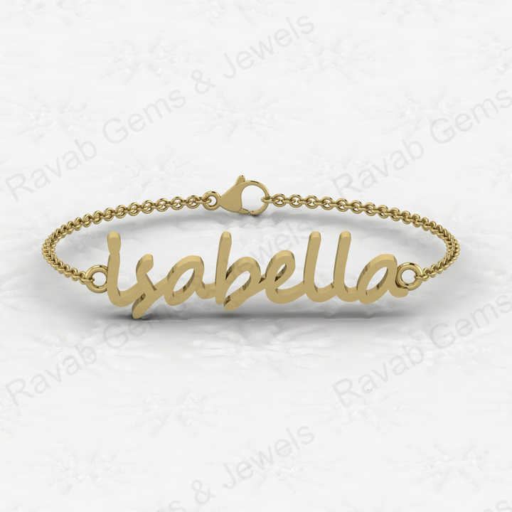 Top Selling Latest Design Handmade 925 Sterling Silver Custom Name Chain Minimalist Bracelet Personalized Fine Jewelry for Her