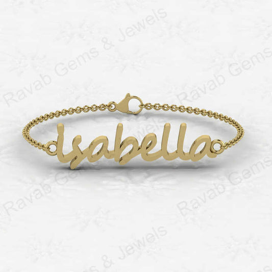 Top Selling Latest Design Handmade 925 Sterling Silver Custom Name Chain Minimalist Bracelet Personalized Fine Jewelry for Her