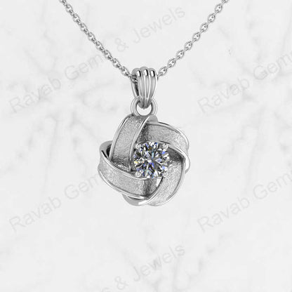 Best Selling Top Quality 925 Sterling Silver 6mm Celtic Knot CZ Gold Plated Zircon Keepsake Fine Jewelry Pendants & Charms