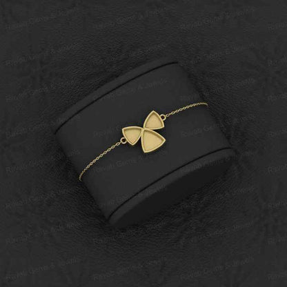 Superb Solid 925 Sterling Silver Bow Ribbon Blank Charm Bracelet Good For Ashes & Resin Work Keepsake Breastmilk Fine Jewelry