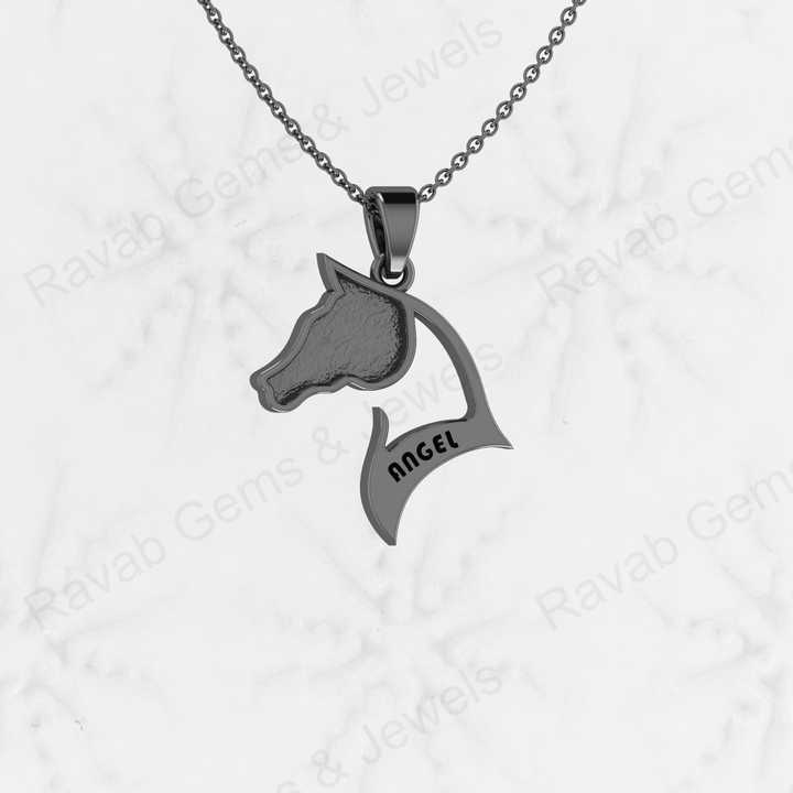 Best Quality Genuine 925 Sterling Silver Running Horse Charm Pendant Semi Mount Blank Setting Good for Resin DIY Jewelry