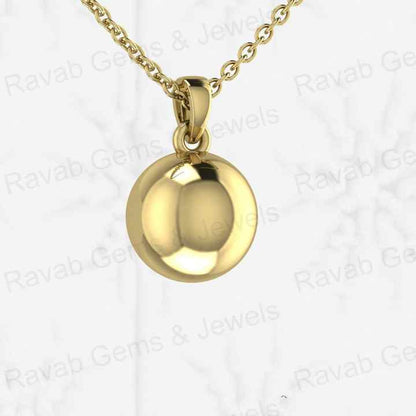 Best Quality Solid 925 Sterling Silver 10mm Teardrop Ball Charm Pendant for Women Antique Designer Keepsake Handmade Jewelry