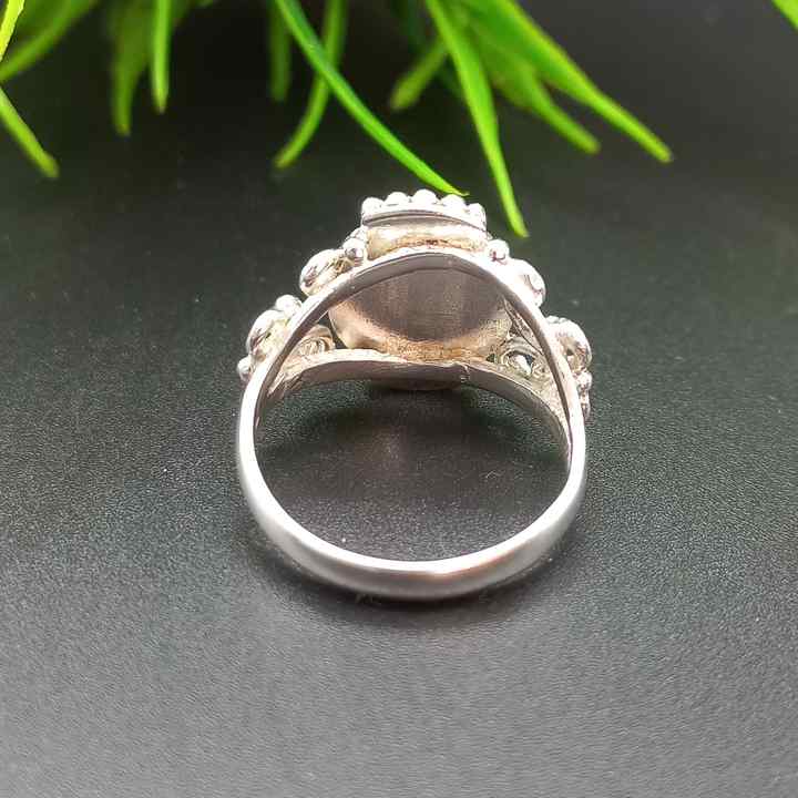 Genuine 925 Sterling Silver 8x10mm Oval Shape Semi-Mount Blank Setting Good For Ashes & Resin Fill Keepsake DIY Fine Jewelry