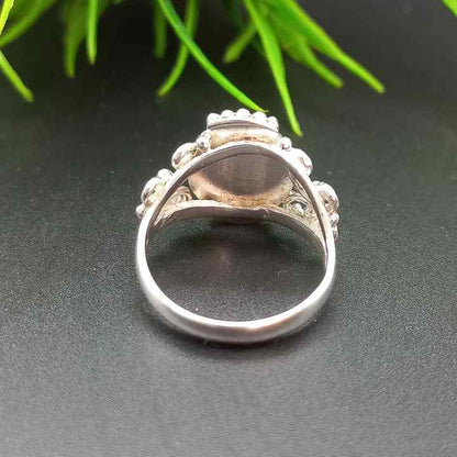 Genuine 925 Sterling Silver 8x10mm Oval Shape Semi-Mount Blank Setting Good For Ashes & Resin Fill Keepsake DIY Fine Jewelry