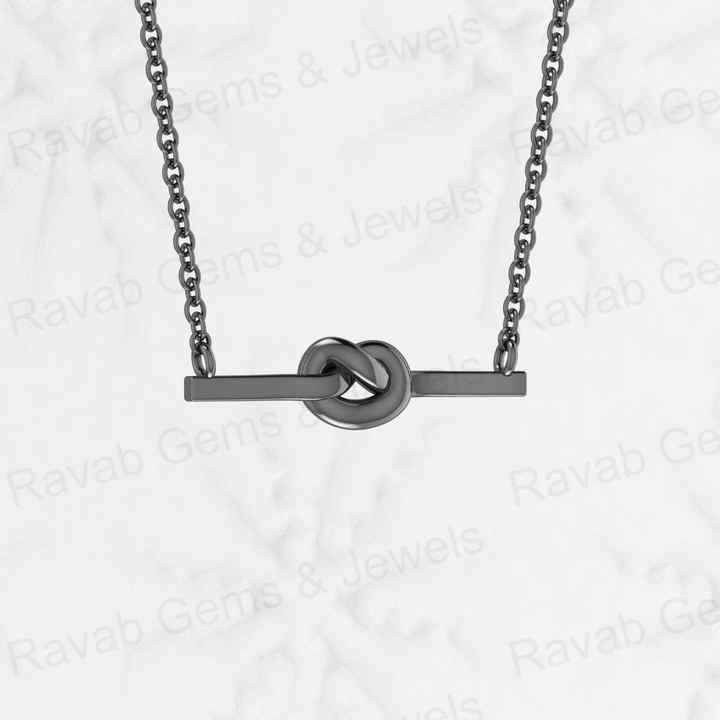 Top Quality Genuine Solid 925 Sterling Silver 25mm Love Knot Interlocking Circle Necklace Valentine Gift Engagement Fine Pendant