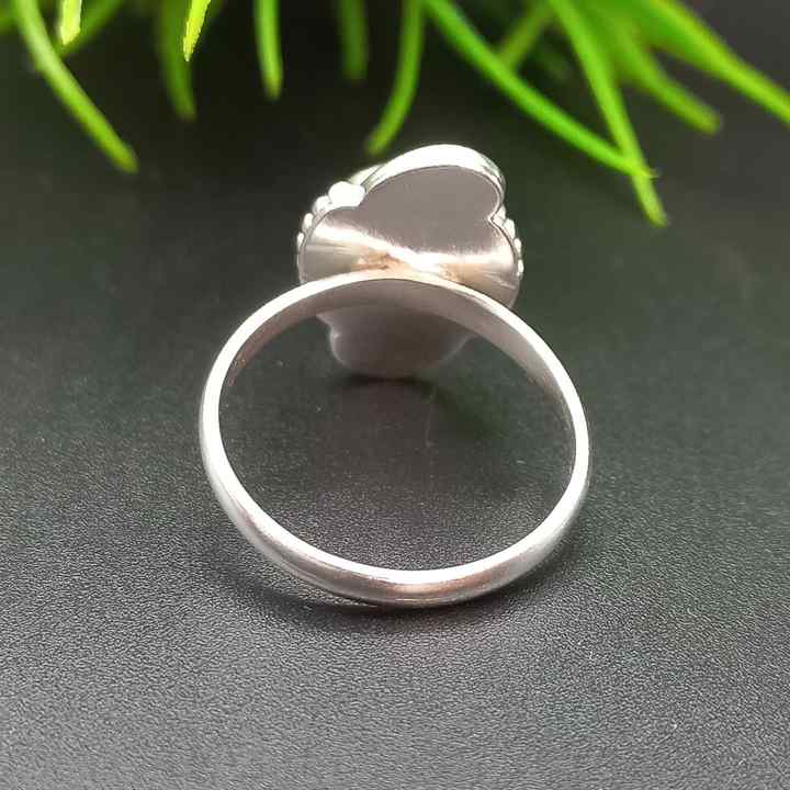 Solid 925 Sterling Silver Bezel Cup Close Blank Ring Semi-Mount Blank Setting Ring Good For Resin & Ashes Work Keepsake Jewelry