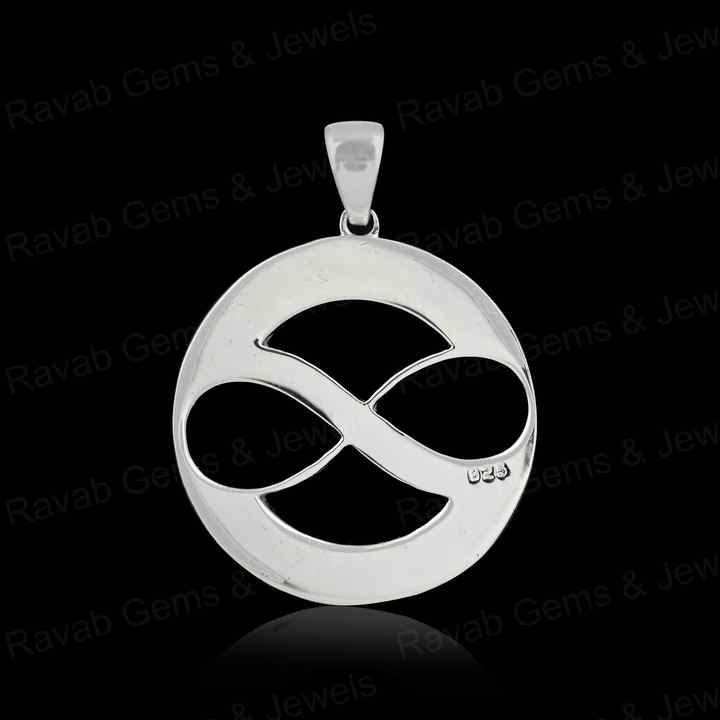 High Quality 925 Silver 25mm Circle Charm Pendant Infinity Setting Resin Ashes Keepsake Breast Milk Jewelry Findings Components