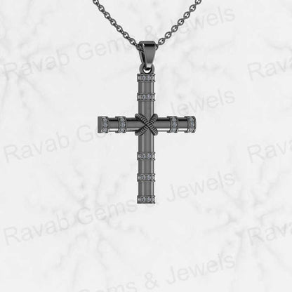 High Quality Handmade 925 Sterling Silver Holy Cross Bow Designer Pendant 21x28mm Ethnic Handmade Jewelry for Unisex