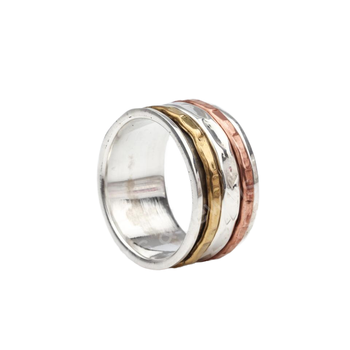 Best Quality Solid 925 Sterling Silver Unisex Spinner Band Meditation Ring Handmade Ring Designer Fine Fashion Jewelry
