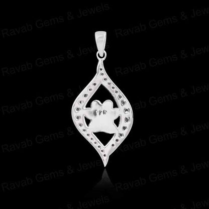 High Quality 925 Silver 25mm Dog Paw Semi Blank Empty Pendant Setting Zircon Ashes Resin Keepsake DIY Findings Components