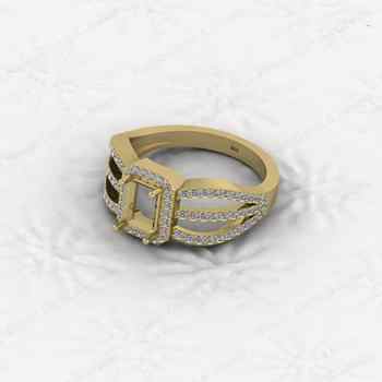 High Quality 925 Silver Octagon 7x5mm Semi Mount Blank Bezel Ring Gemstone Ashes Resin Jewelry Findings for Wedding Jewelry