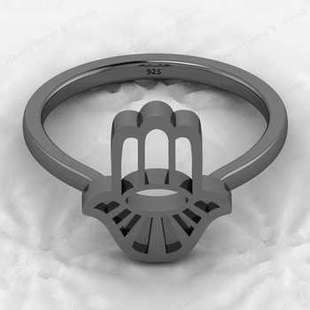 Best Selling Genuine 925 Sterling Silver Humsa Symbolic Handmade Ring Custom Signet Gypsy Designer Wholesale Fine Jewelry