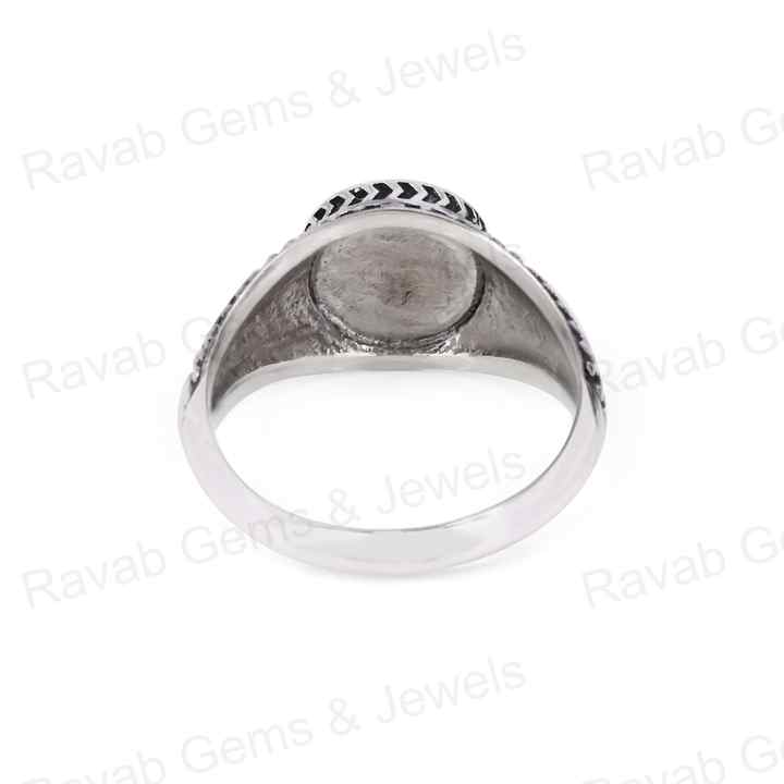 Best Quality Handmade 925 Silver 12mm Bezel Blank Base Antique Style Ring Cabochon Setting Breastmilk DIY Ashes Resin Jewelry
