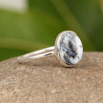 High Quality Summer Sale 925 Sterling Silver Women's Ring With Natural Buffalo Turquoise Gemstone 10x14mm Fine Jewelry