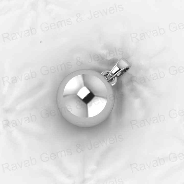 Best Quality Solid 925 Sterling Silver 10mm Teardrop Ball Charm Pendant for Women Antique Designer Keepsake Handmade Jewelry