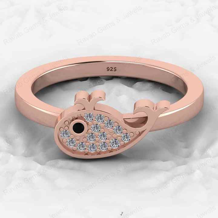 Beautiful 925 Silver Gold Vermeil Blue Whale Water Animal Fish Pattern Eternity Wedding Band Designer Women Ring Fine Jewelry