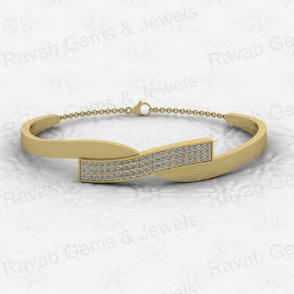 Best Selling Solid 925 Sterling Silver With CZ Diamond 18K Gold Plated 47x27mm Chain Bracelet Attractive Designer Men's Jewelry