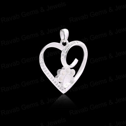 Best Quality 925 Silver 20mm Half Round With Zircon Charm Blank Bezel Mount Pendant Setting Breastmilk DIY Keepsake Jewelry