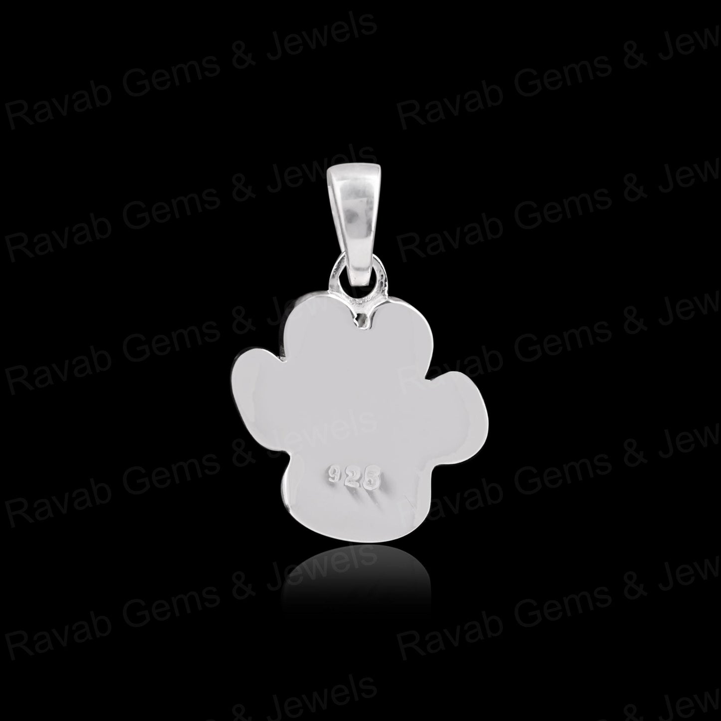 Handmade 925 Silver 14mm Dog Paw Animal Lover Blank Base Charm Pendant Setting Resin & Ashes Breastmilk Keepsake Jewelry DIY