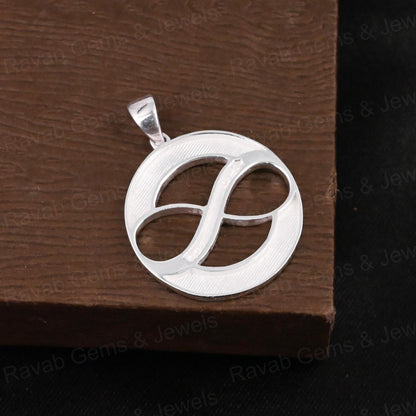 Genuine 925 Sterling Silver 8mm Heart With Angel Wings Semi Mounting Pendant Blank Setting for Resin & Ashes Work DIY Jewelry