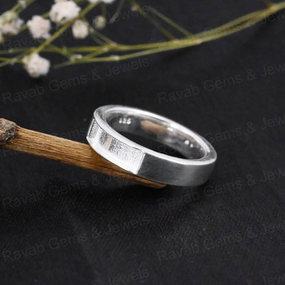 925 Sterling Silver Rectangle Blank Setting 8x10mm Semi-Mount Blank Setting Ring Good For Resin & Ashes Work Keepsake Fine Jewelry (Copy)